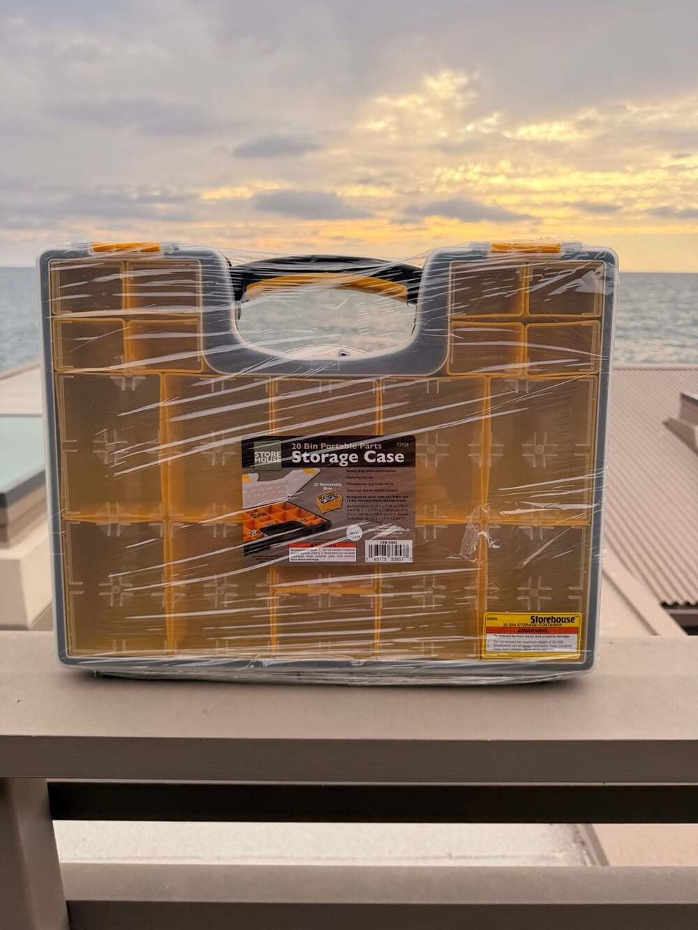 Storehouse 20 Bin Portable Parts Storage Case 93928